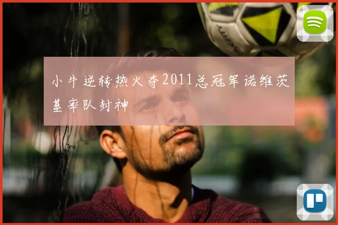 小牛逆转热火夺2011总冠军诺维茨基率队封神